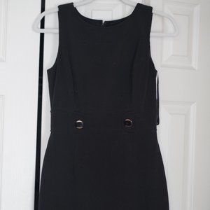 Tahari Black Sheath Dress
